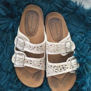 American Eagle Lace Sandals